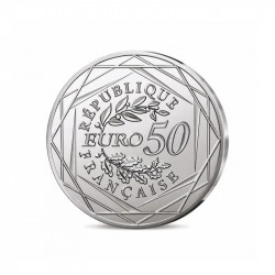 Tour de France 50 euros argent en coffret UNC 2025.
