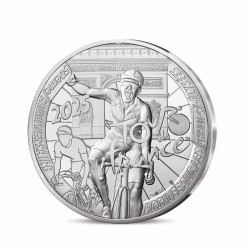 Tour de France 10 euros argent en coffret UNC 2025.