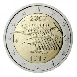 2 euros commémorative Finlande 2007 - Indépendance.