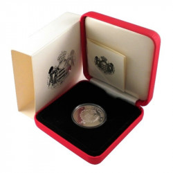 Monaco 5 euros argent Prince Albert II en coffret BU 2008.