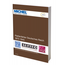 Catalogue de cotation Michel Erreurs de gravures, timbres Deutsche Reich 1872-1945.