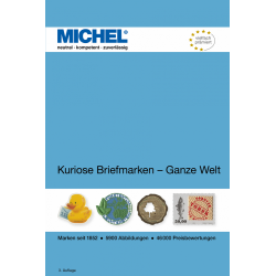 Catalogue Michel de cotation de timbres thématiques insolites.