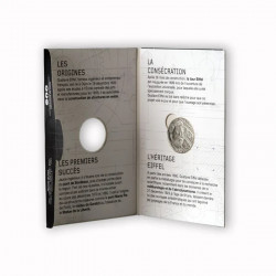 Gustave Eiffel 10 euros argent en coffret UNC 2023.