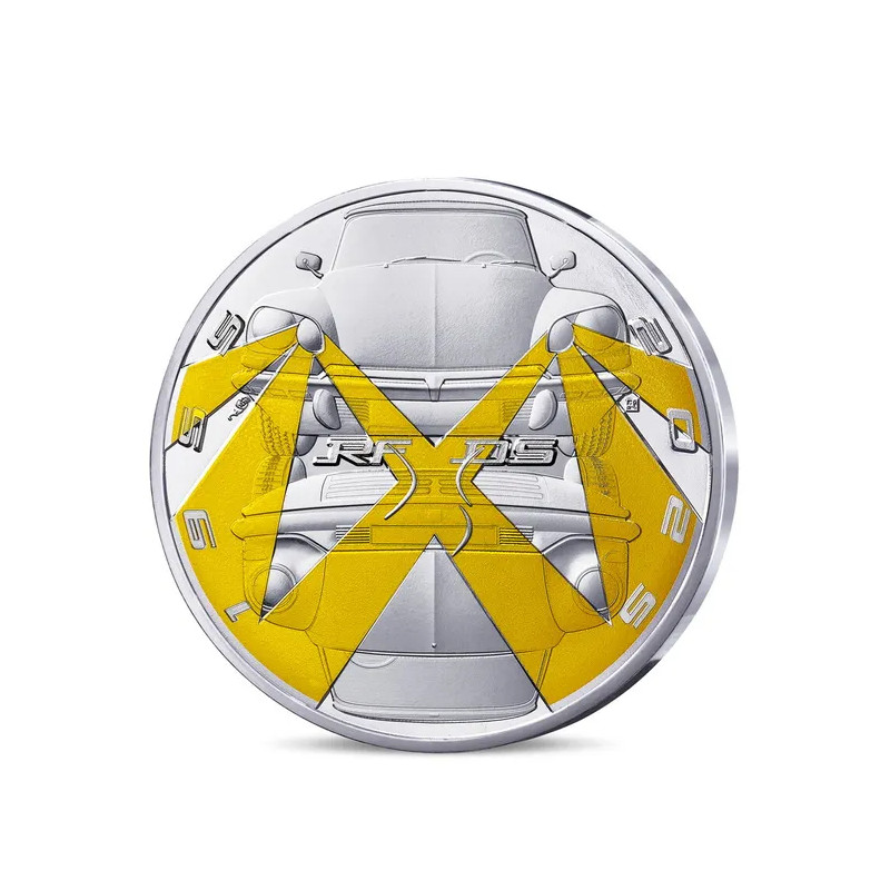 La DS 10 euros argent colorisé en coffret UNC 2025.