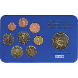 Série complète pièces 1 cent à 2 euros Ireland UNC.