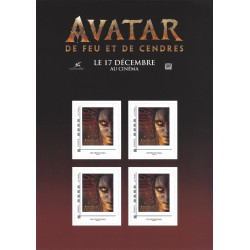Collector 4 timbres - Avatar De Feu et De Cendres.