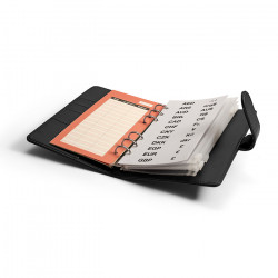 Album compact pour souvenir de voyage en billets, monnaies.