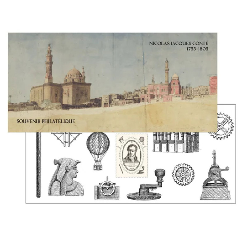 Bloc souvenir N°227 Nicolas Jacques Conté neuf**.