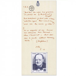 Bloc souvenir N°230 Winston Churchill neuf**.