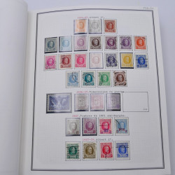 Collection timbres de Belgique, Pays Bas, Luxembourg en un album.