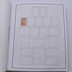 Collection timbres de Belgique, Pays Bas, Luxembourg en un album.