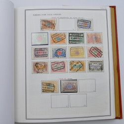 Collection timbres de Belgique, Pays Bas, Luxembourg en un album.