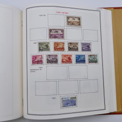 Collection timbres de Belgique, Pays Bas, Luxembourg en un album.