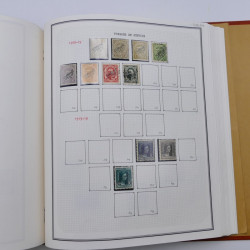 Collection timbres de Belgique, Pays Bas, Luxembourg en un album.