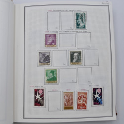 Collection timbres de Espagne - Grande Bretagne en un album.
