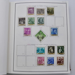 Collection timbres de Espagne - Grande Bretagne en un album.
