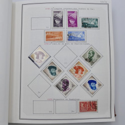 Collection timbres de Espagne - Grande Bretagne en un album.
