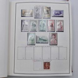 Collection timbres de Espagne - Grande Bretagne en un album.