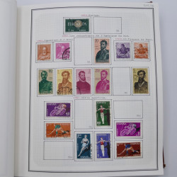 Collection timbres de Espagne - Grande Bretagne en un album.