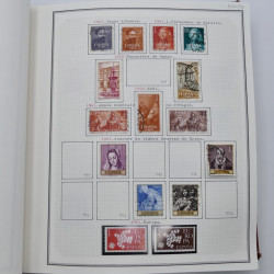 Collection timbres de Espagne - Grande Bretagne en un album.