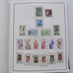 Collection timbres de Espagne - Grande Bretagne en un album.