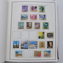 Collection timbres de Espagne - Grande Bretagne en un album.