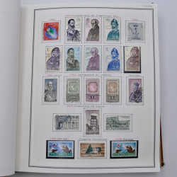 Collection timbres de Espagne - Grande Bretagne en un album.