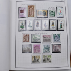 Collection timbres de Espagne - Grande Bretagne en un album.
