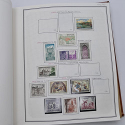 Collection timbres de Espagne - Grande Bretagne en un album.