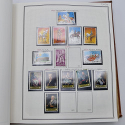 Collection timbres de Espagne - Grande Bretagne en un album.