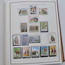Collection timbres de Espagne - Grande Bretagne en un album.