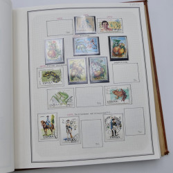 Collection timbres de Espagne - Grande Bretagne en un album.