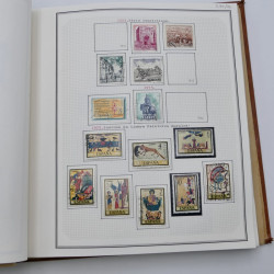 Collection timbres de Espagne - Grande Bretagne en un album.