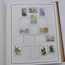 Collection timbres de Espagne - Grande Bretagne en un album.
