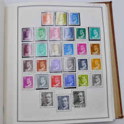 Collection timbres de Espagne - Grande Bretagne en un album.