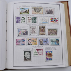Collection timbres de Espagne - Grande Bretagne en un album.