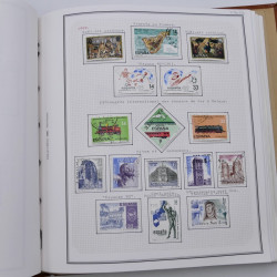 Collection timbres de Espagne - Grande Bretagne en un album.