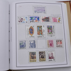 Collection timbres de Espagne - Grande Bretagne en un album.