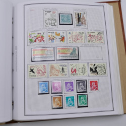 Collection timbres de Espagne - Grande Bretagne en un album.