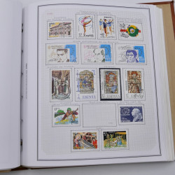 Collection timbres de Espagne - Grande Bretagne en un album.