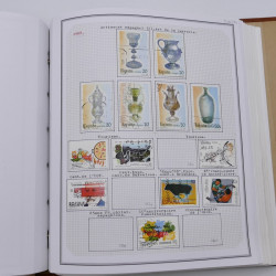 Collection timbres de Espagne - Grande Bretagne en un album.