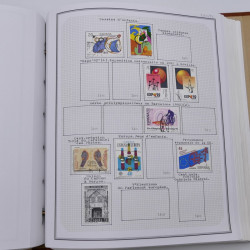 Collection timbres de Espagne - Grande Bretagne en un album.