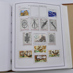Collection timbres de Espagne - Grande Bretagne en un album.