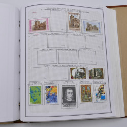 Collection timbres de Espagne - Grande Bretagne en un album.