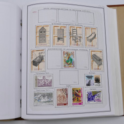 Collection timbres de Espagne - Grande Bretagne en un album.