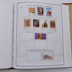 Collection timbres de Espagne - Grande Bretagne en un album.