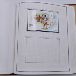 Collection timbres de Espagne - Grande Bretagne en un album.