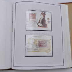 Collection timbres de Espagne - Grande Bretagne en un album.