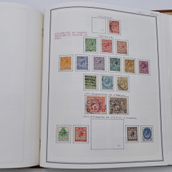 Collection timbres de Espagne - Grande Bretagne en un album.
