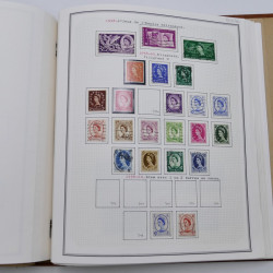 Collection timbres de Espagne - Grande Bretagne en un album.